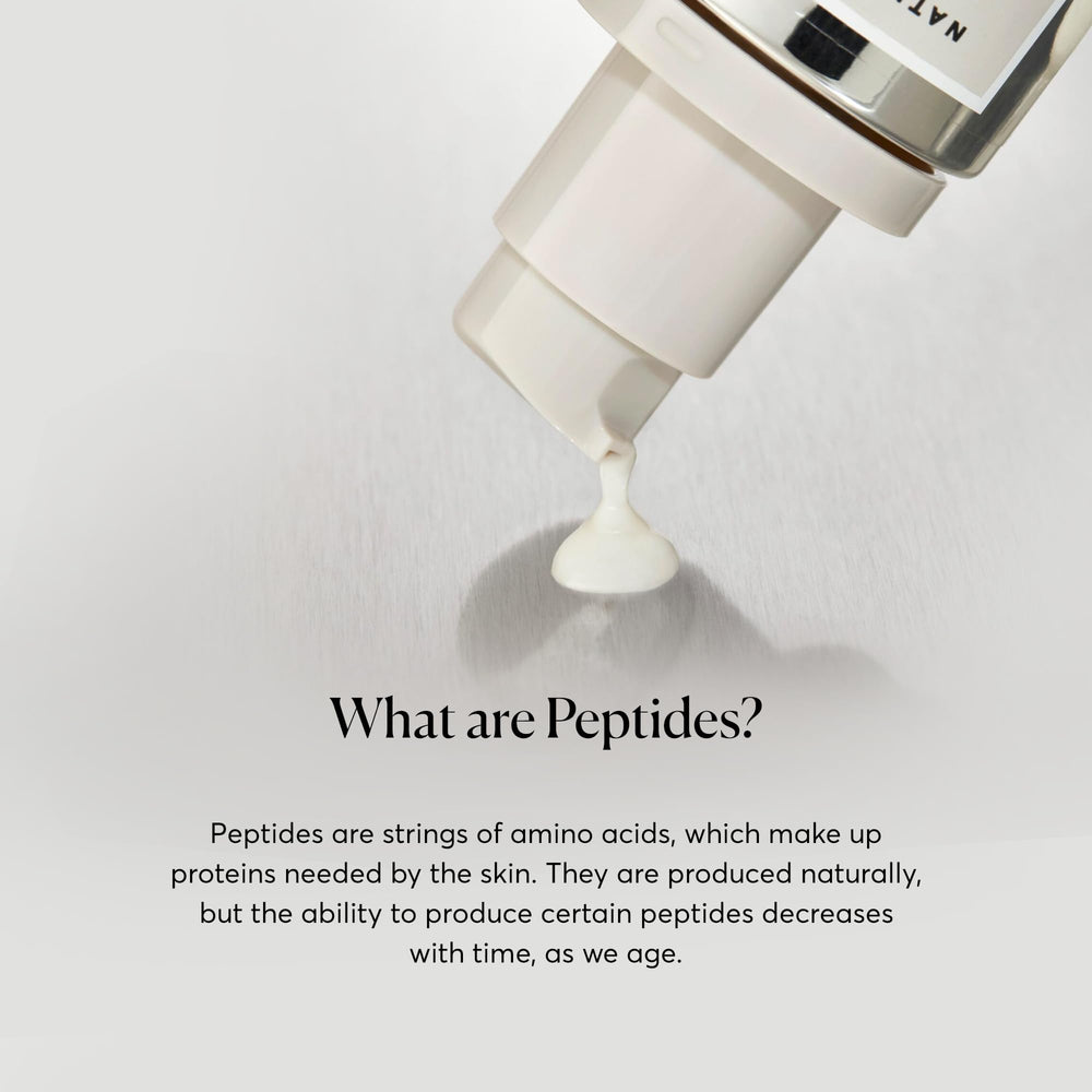 Naturium applying serum to cheek demonstrating smooth absorption