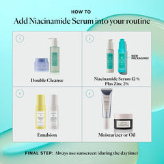 Naturium serum 1 oz bottle held in hand to show real-life scale