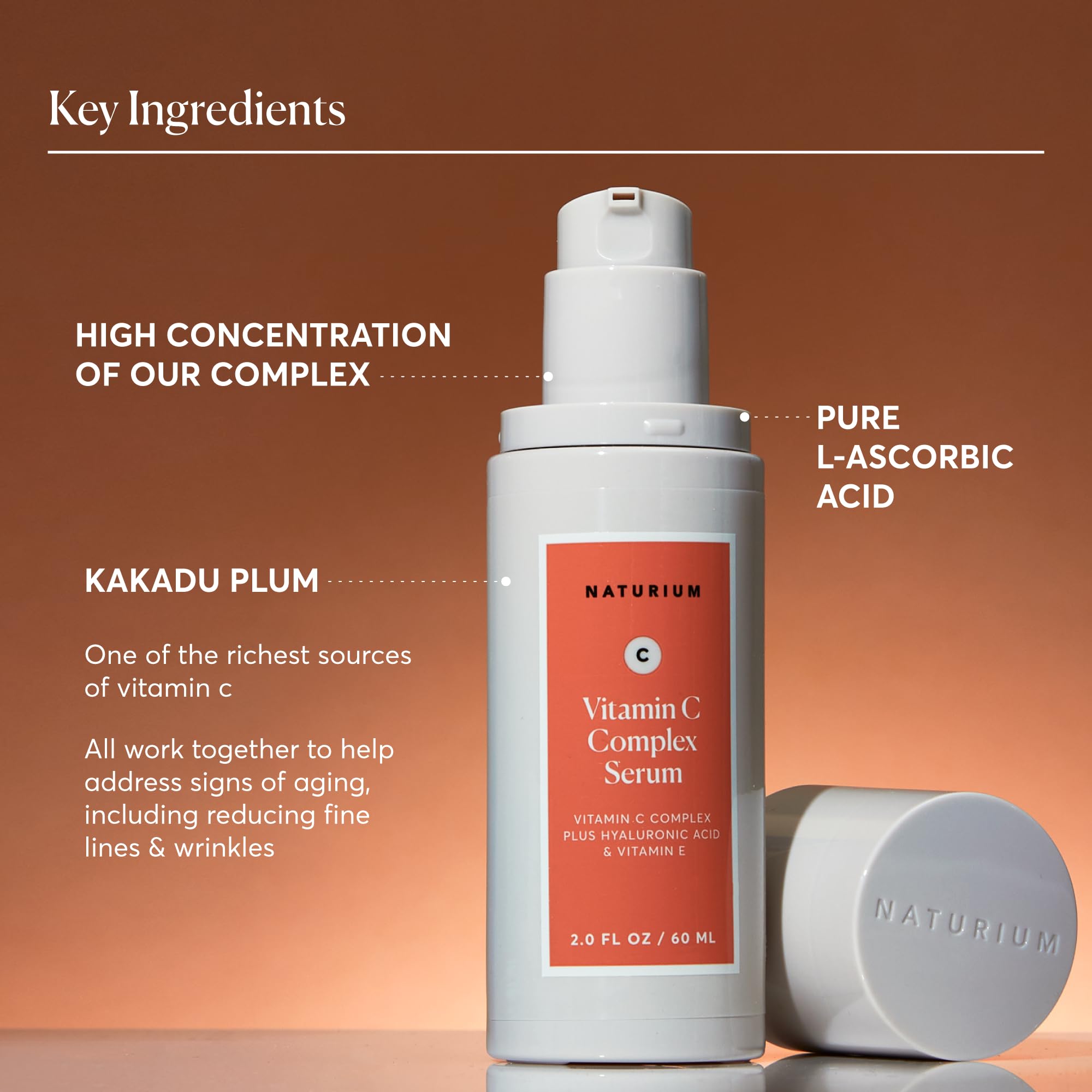 Naturium applied to model's skin demonstrating smooth absorption benefit
