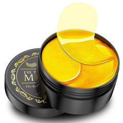 NAZANO front packaging showing 24K gold eye patches for instant hydration