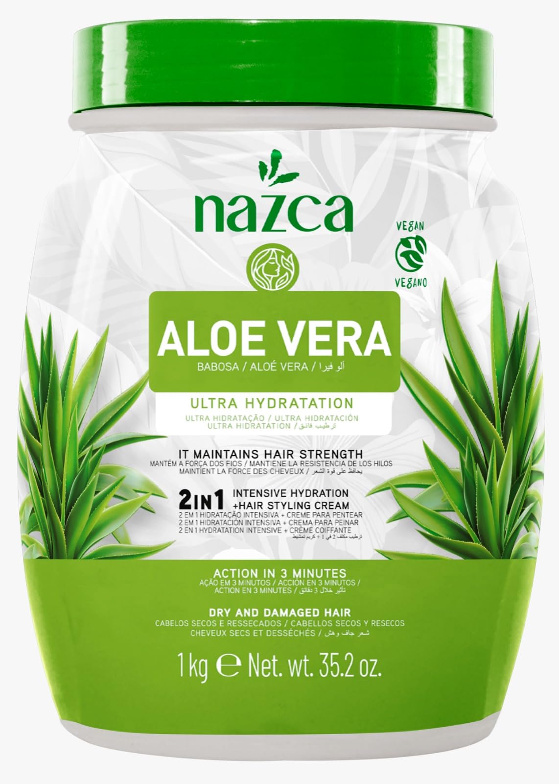 nazca front jar showing label and size, highlights long-lasting value