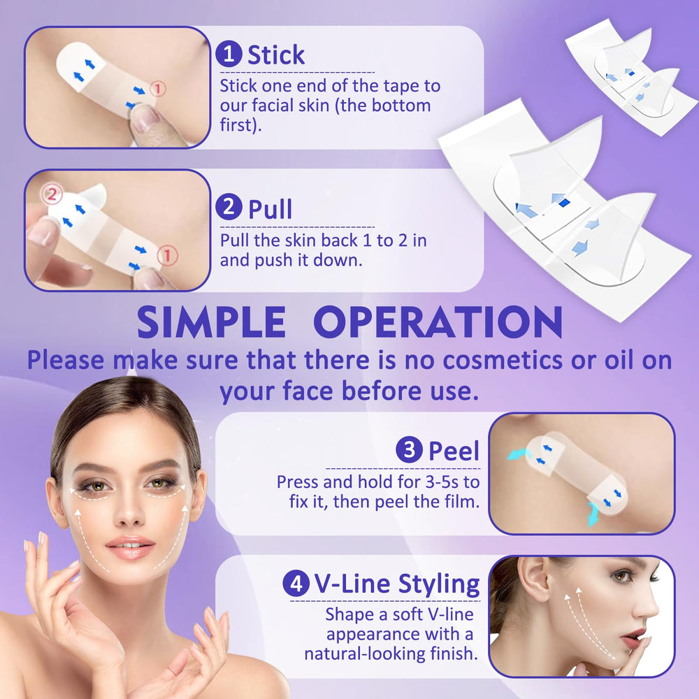 NBF tape hidden under foundation, blending seamlessly for photo-ready benefit