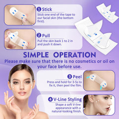 NBF tape hidden under foundation, blending seamlessly for photo-ready benefit