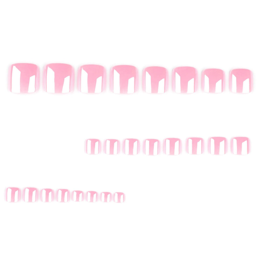 NBNTGH layout of included adhesive tabs, nail file and wooden stick for easy application