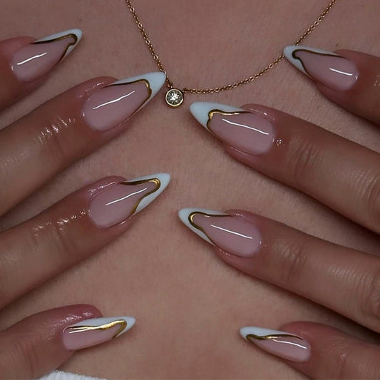 NBNTGH front packaging showing 24-piece French tip set and benefits