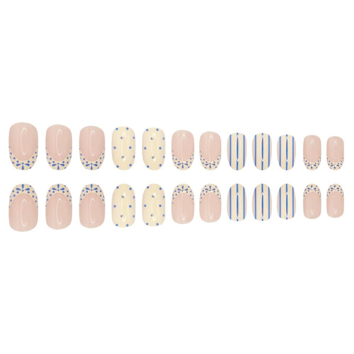 NBNTGH side profile of short almond nail shape demonstrating comfortable fit