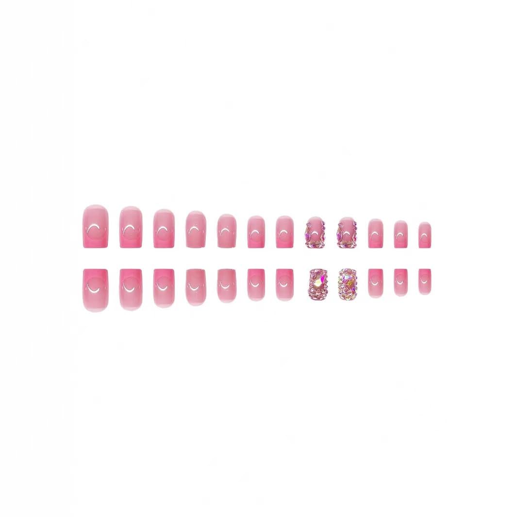 NBNTGH array of 48 press-on toenail sizes laid out to show fit options for every toe