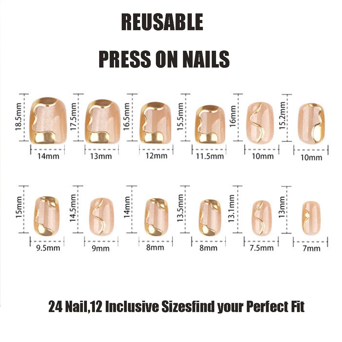 NBNTGH nails beside coin showing size and scale for correct fit selection