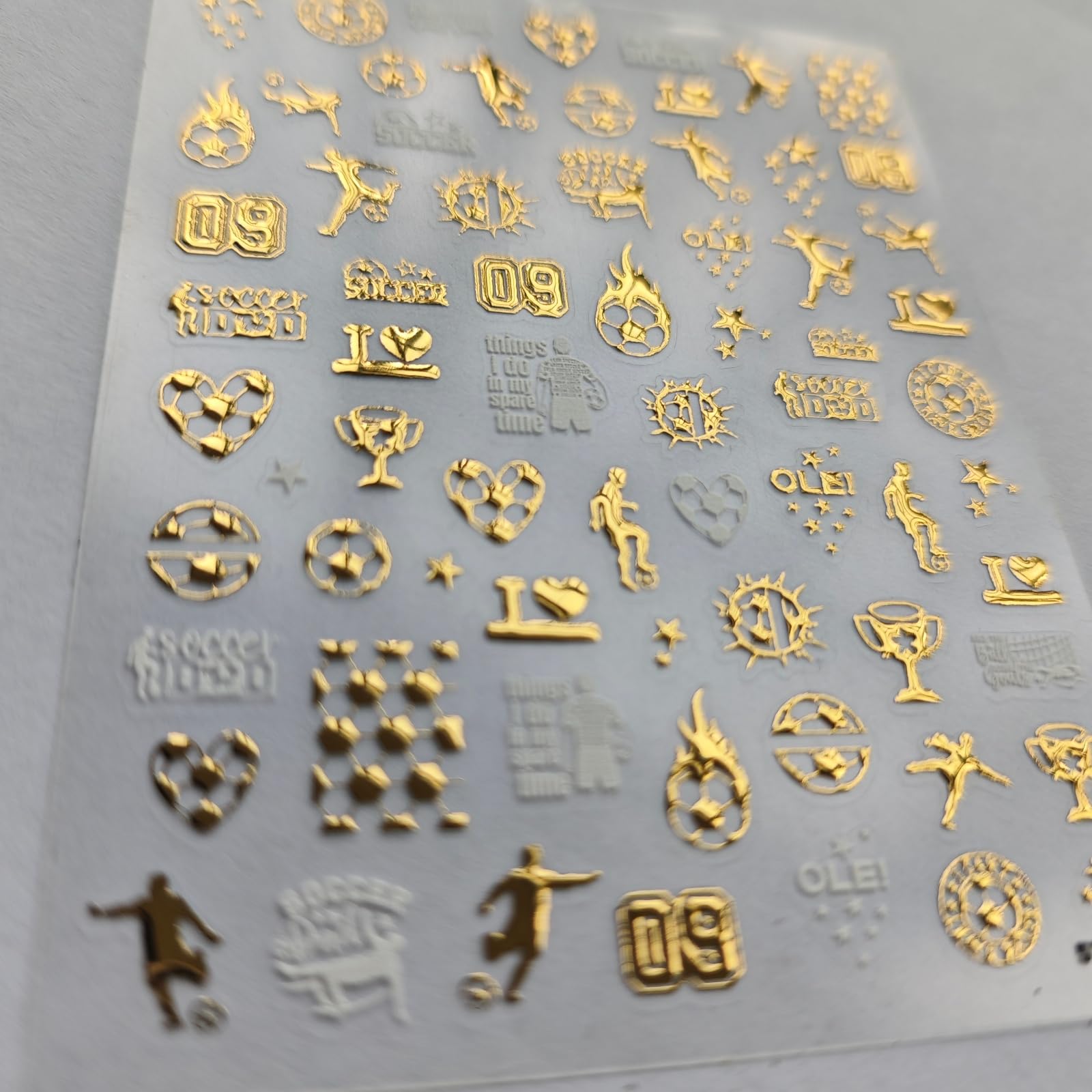 NBNTGH layout of assorted football designs for mix-and-match styling
