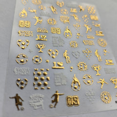 NBNTGH layout of assorted football designs for mix-and-match styling