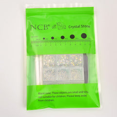 NCB two clear boxes with organized grids for easy storage and reuse