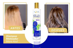 NE KANE CAPILAR used during styling to maintain cool blonde shine