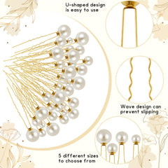 NEBURORA pins inserted in an updo delivering secure, decorative hold