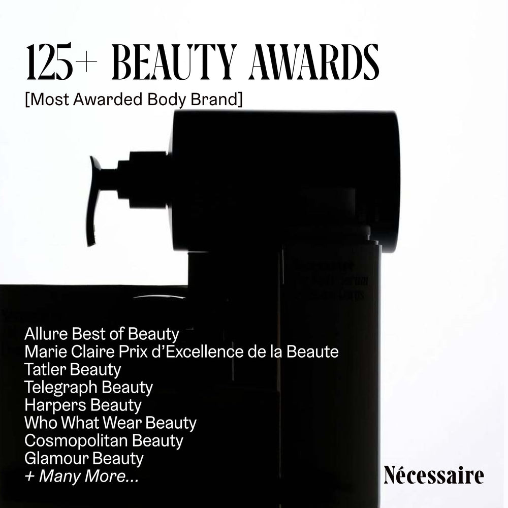 Nécessaire in bathroom lifestyle scene suggesting daily routine integration