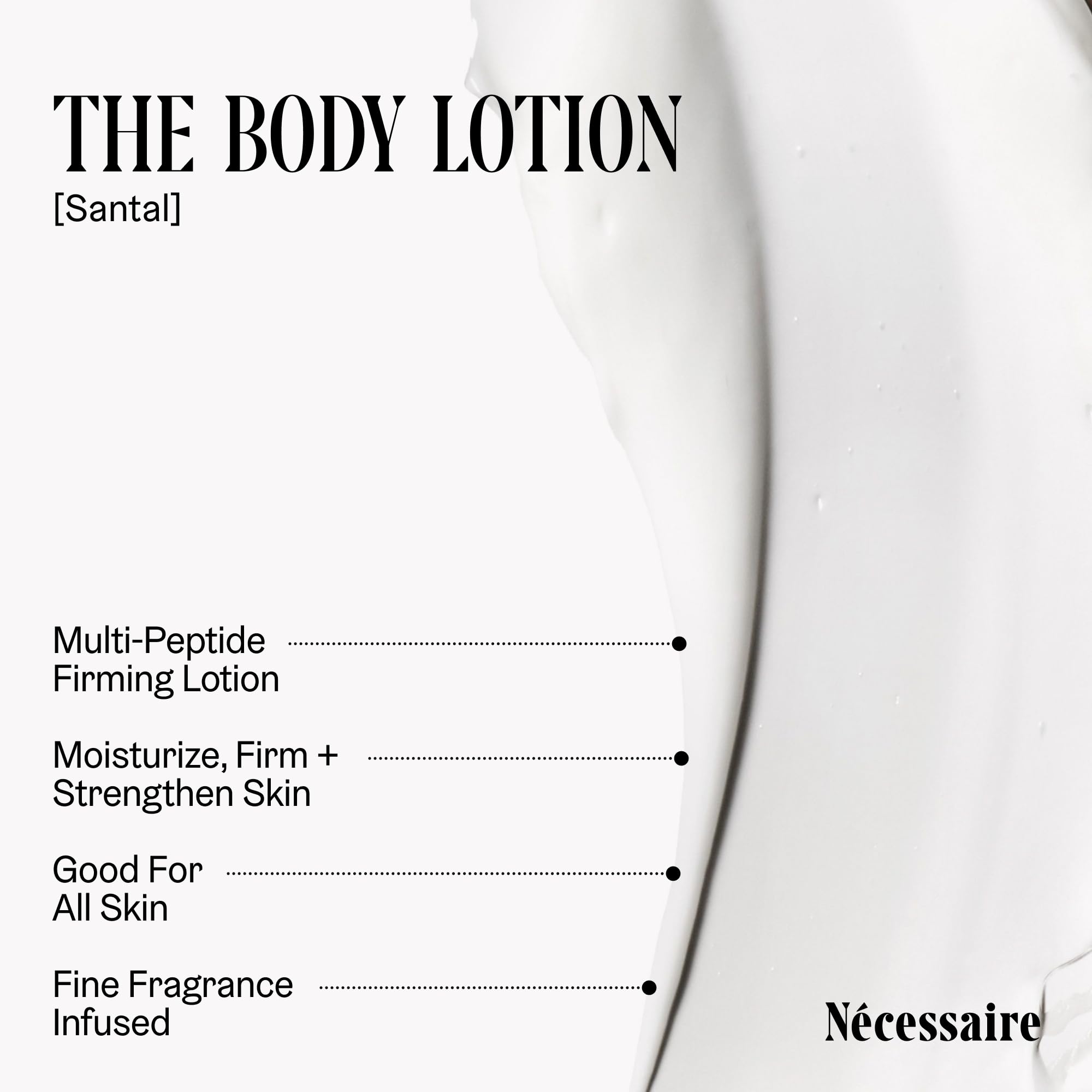 Nécessaire bottle with plant oils and vitamins visualizing nourishing ingredient sources