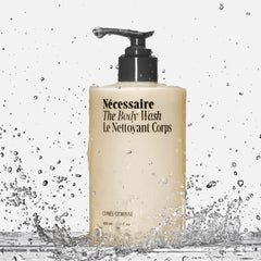 Nécessaire rich foam texture demonstrating gentle, nourishing lather