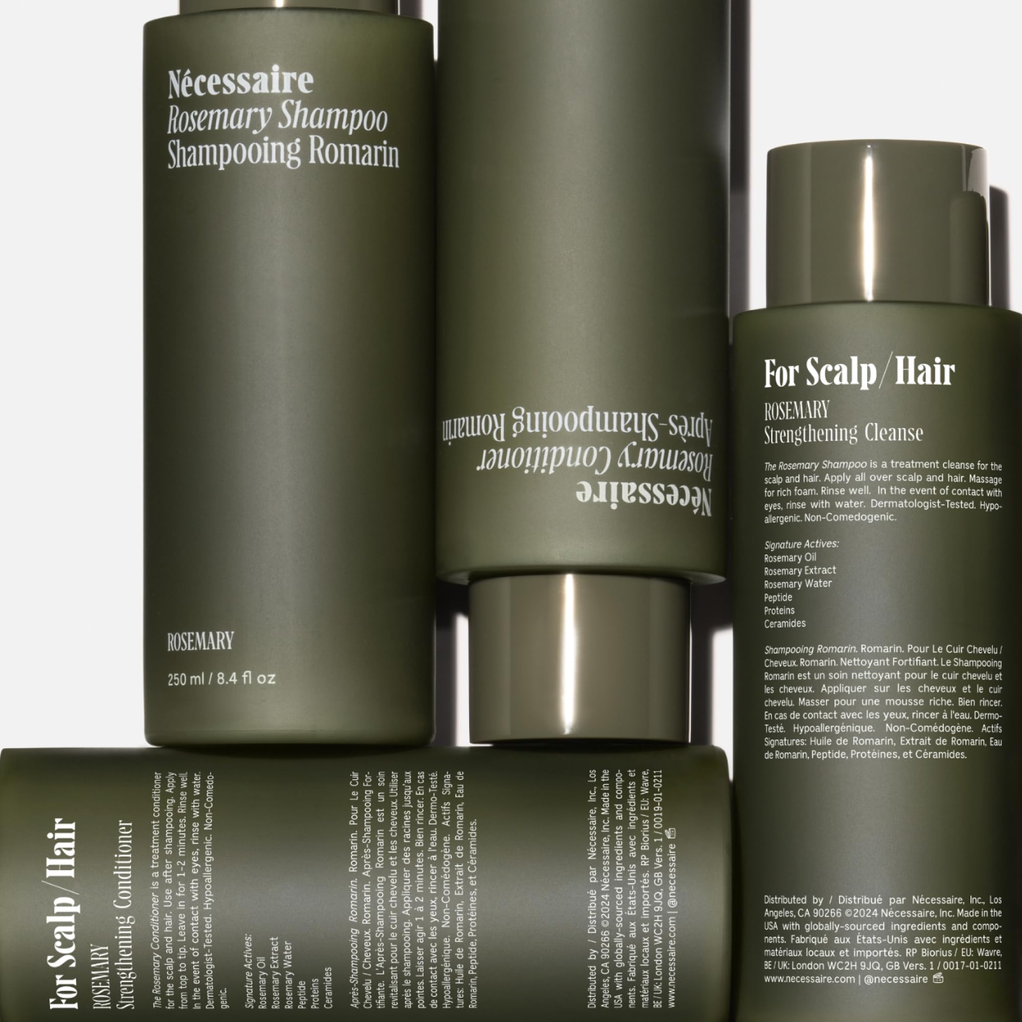 Nécessaire rosemary conditioner cream close-up for lightweight softness