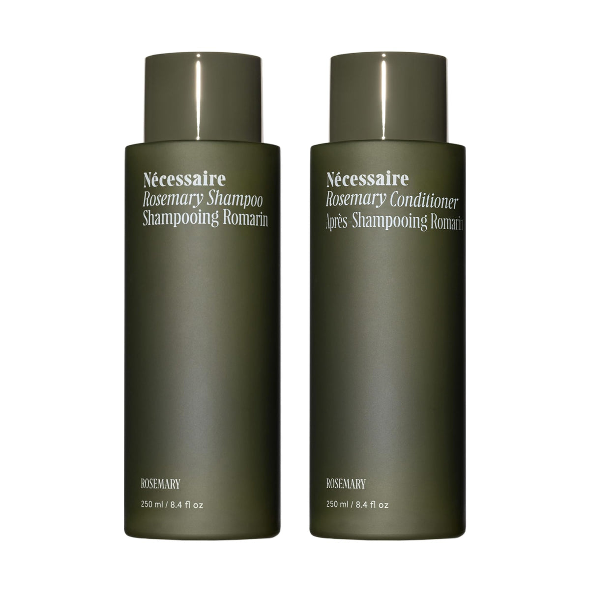 Nécessaire front packaging showing the duo and benefits