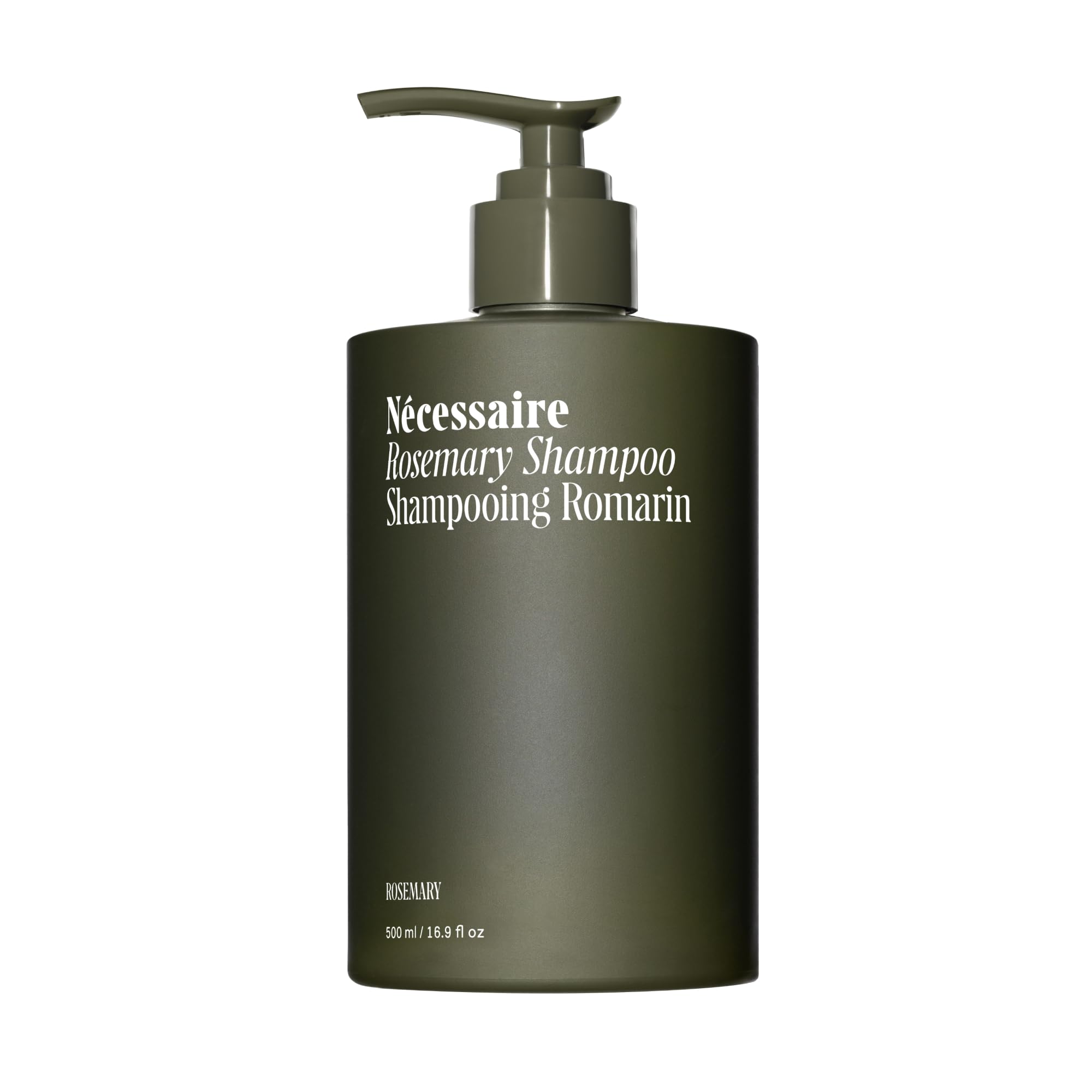Nécessaire front packaging showing bottle and branding for clear identification and trust