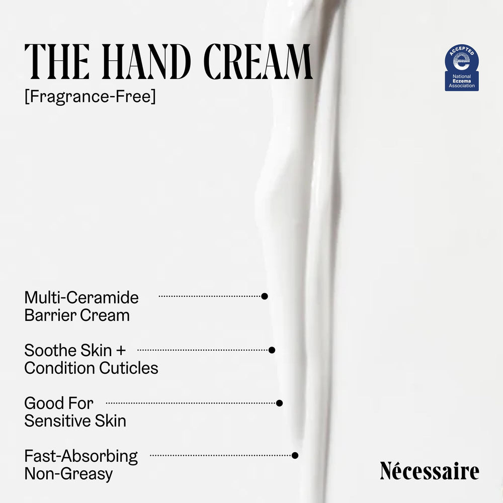 Nécessaire two 2.2 oz tubes side-by-side to show compact travel-friendly size