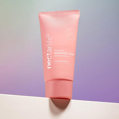 Nectar Bath Treats being used as shave butter demonstrating smooth razor glide