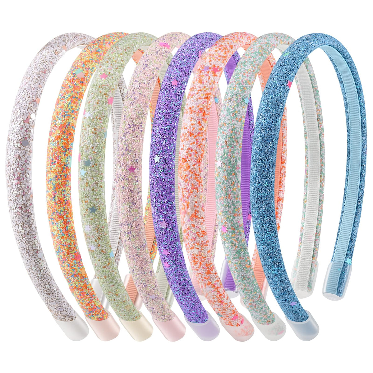 Needbrock front packaging showing eight colorful headbands and gift appeal