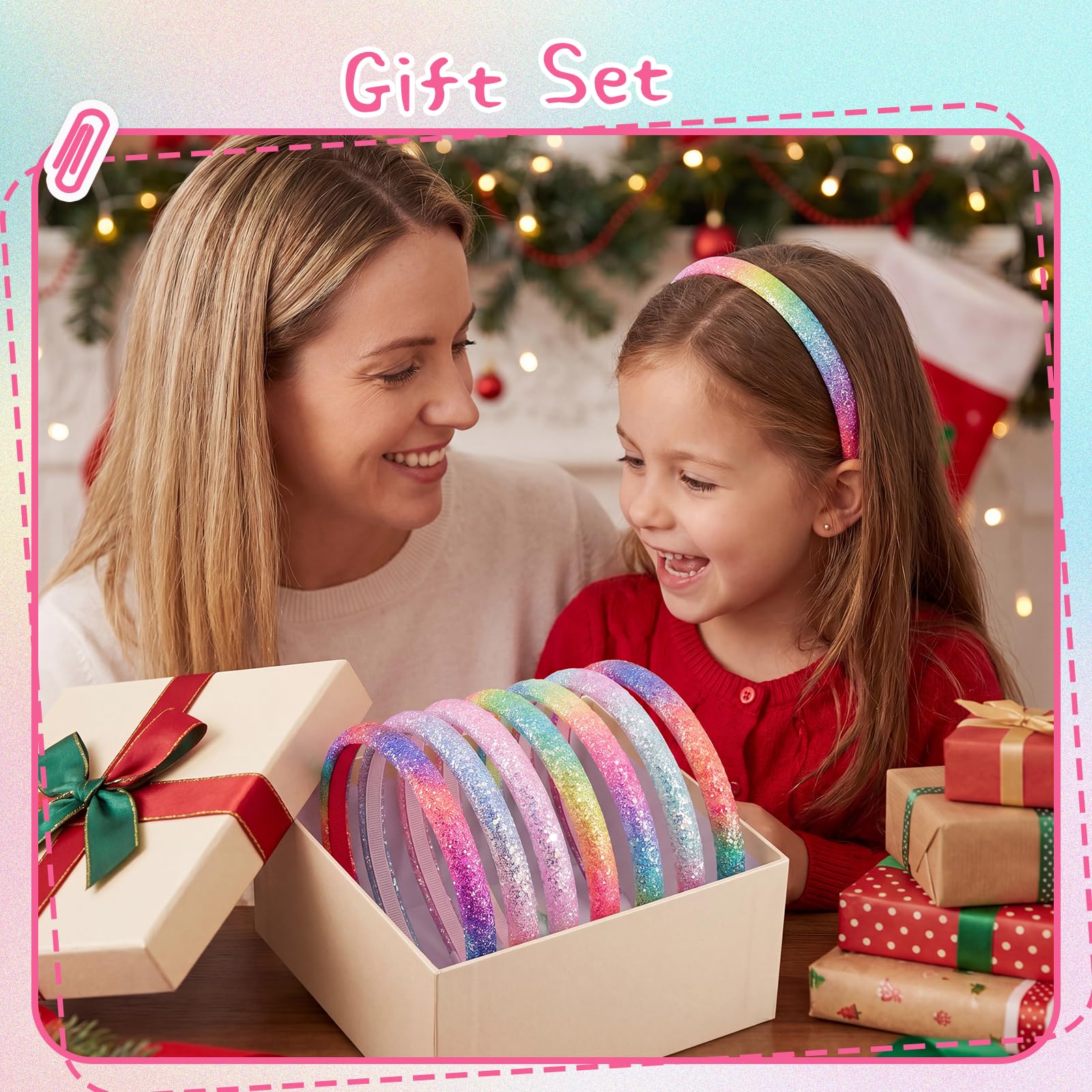 Needbrock individually wrapped headband ready for gifting, party-friendly presentation