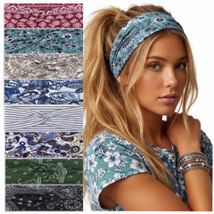 Needbrock headband paired with casual outfit enhancing everyday looks