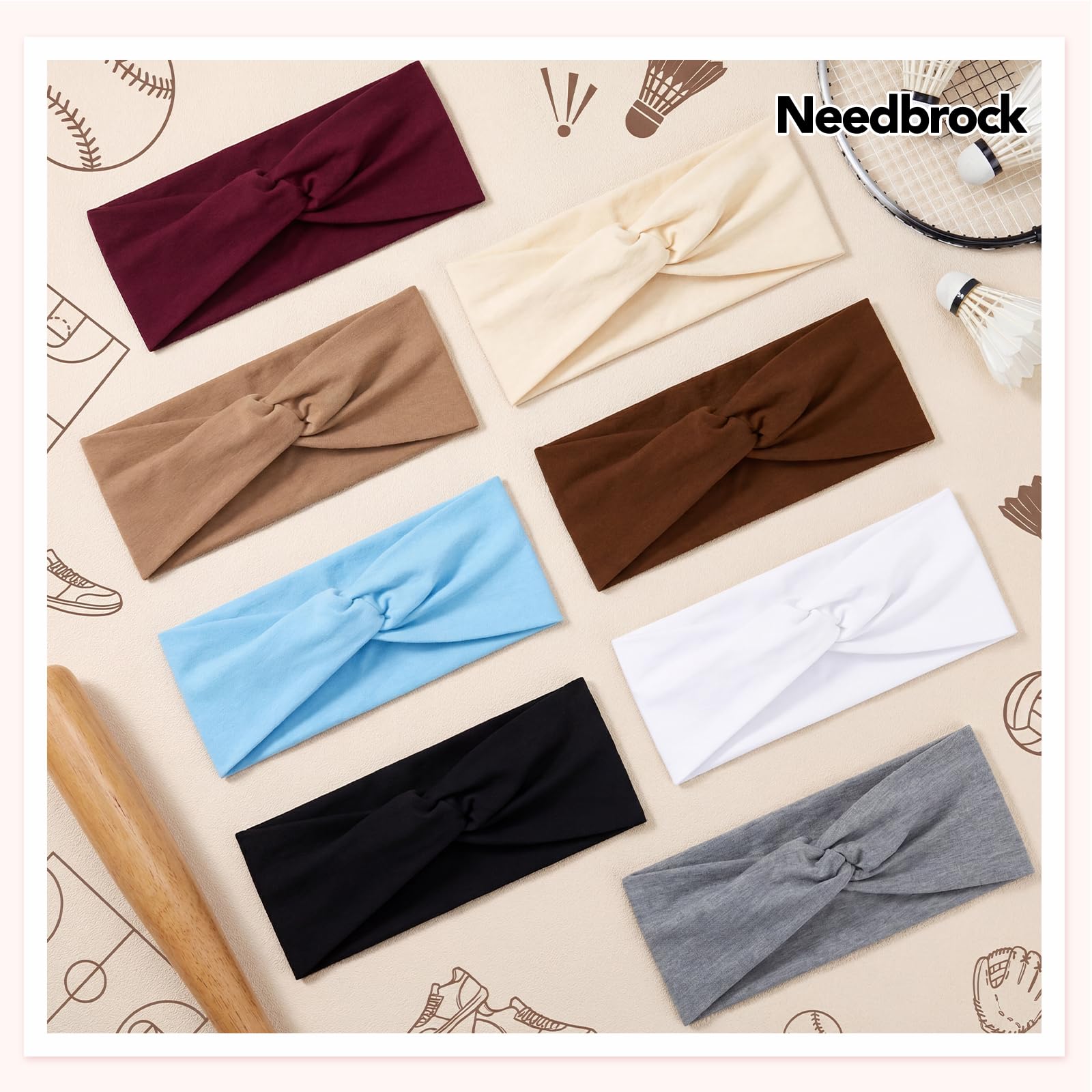 Needbrock side profile focusing on knotted top and smooth flat band for low bulk