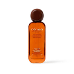Nemah front packaging showing bottle and pump for easy daily use