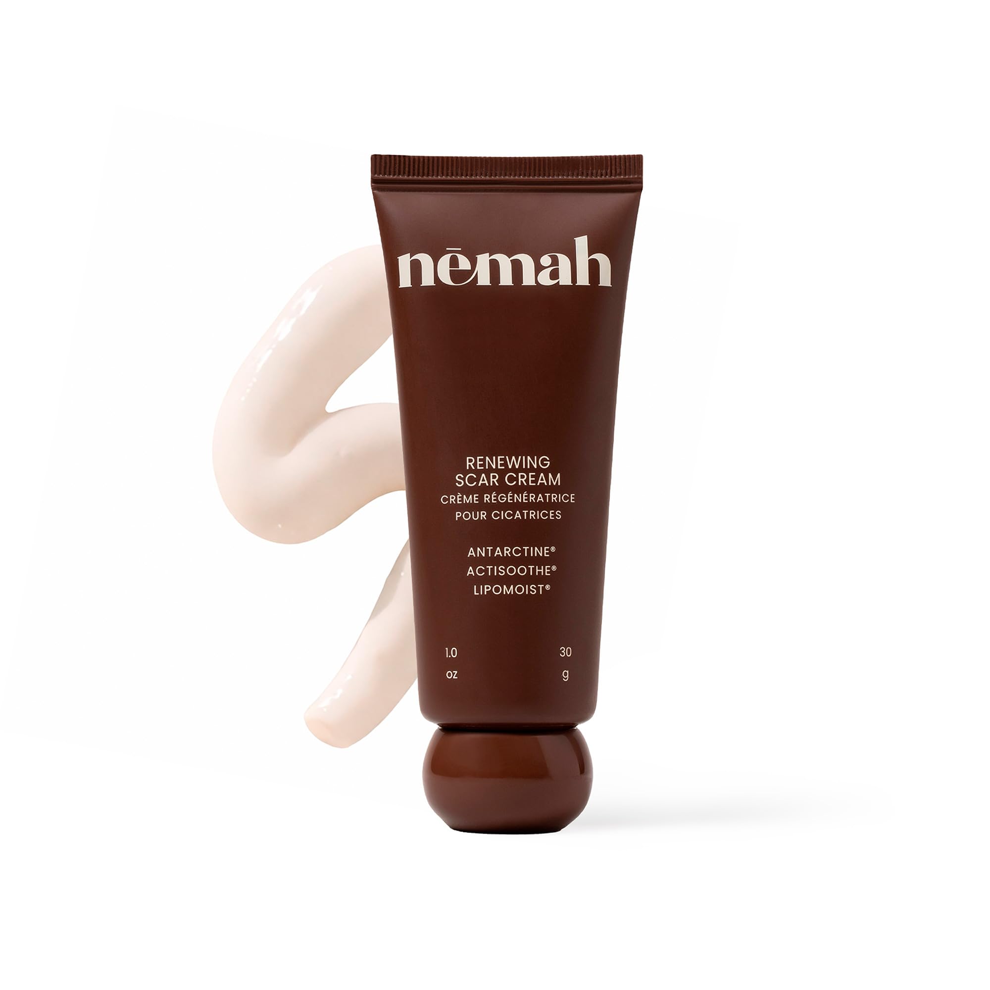 Nemah front packaging 1 oz showing product and clean design, promoting trust