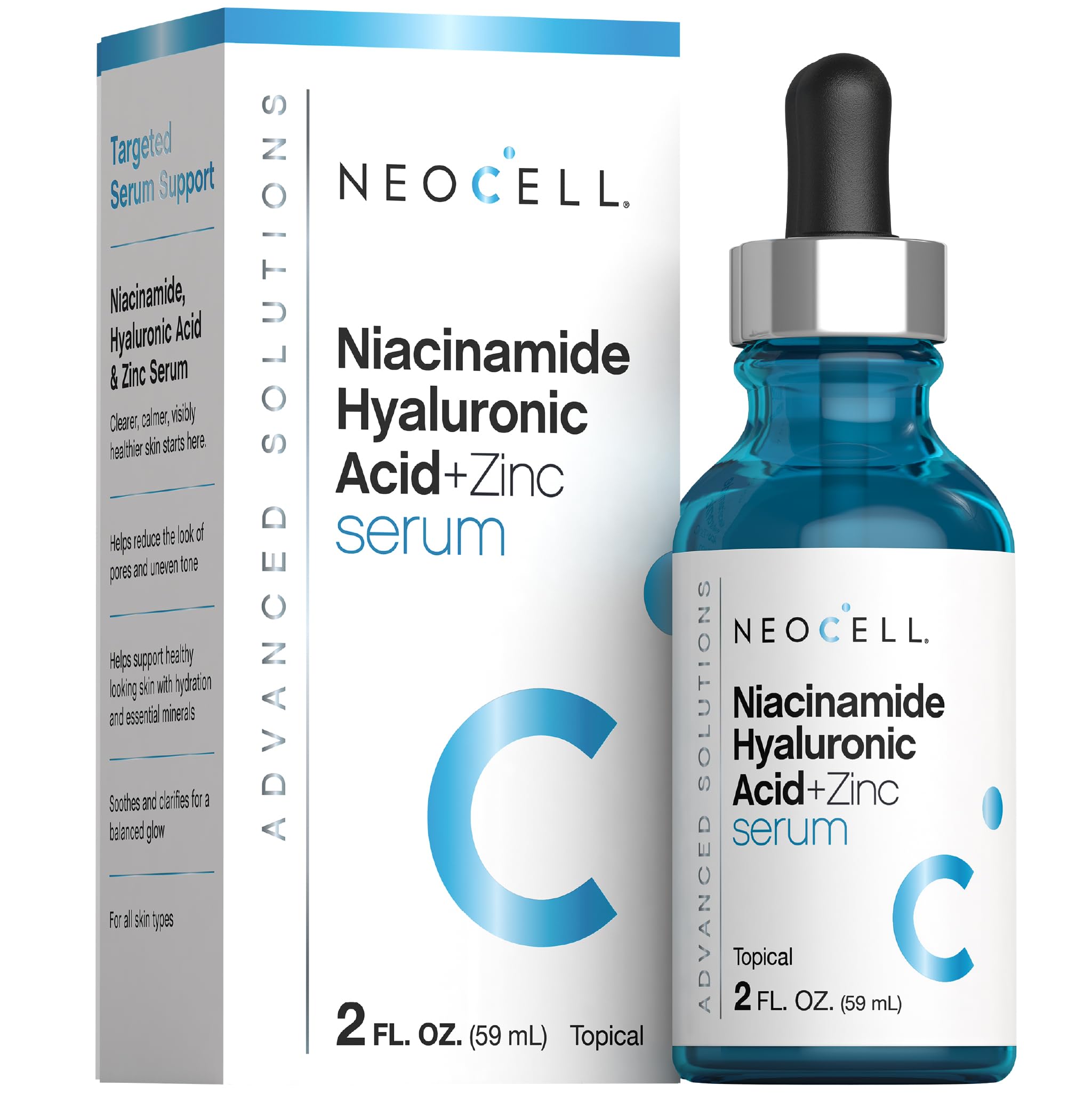 NeoCell front packaging showing bottle and branding for clear product info