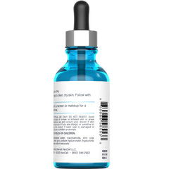 NeoCell serum texture on skin illustrating lightweight hydration and quick absorption