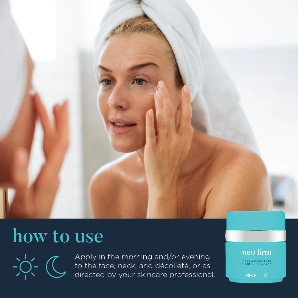 NEOCUTIS jar next to ruler demonstrating 50ml size and travel-friendly benefit