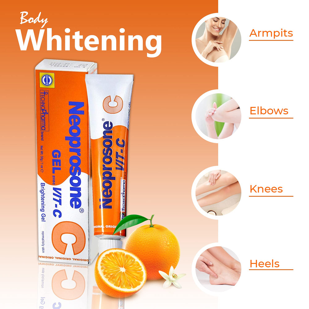 Neoprosone size comparison in hand showing compact 30 ml travel-friendly benefit