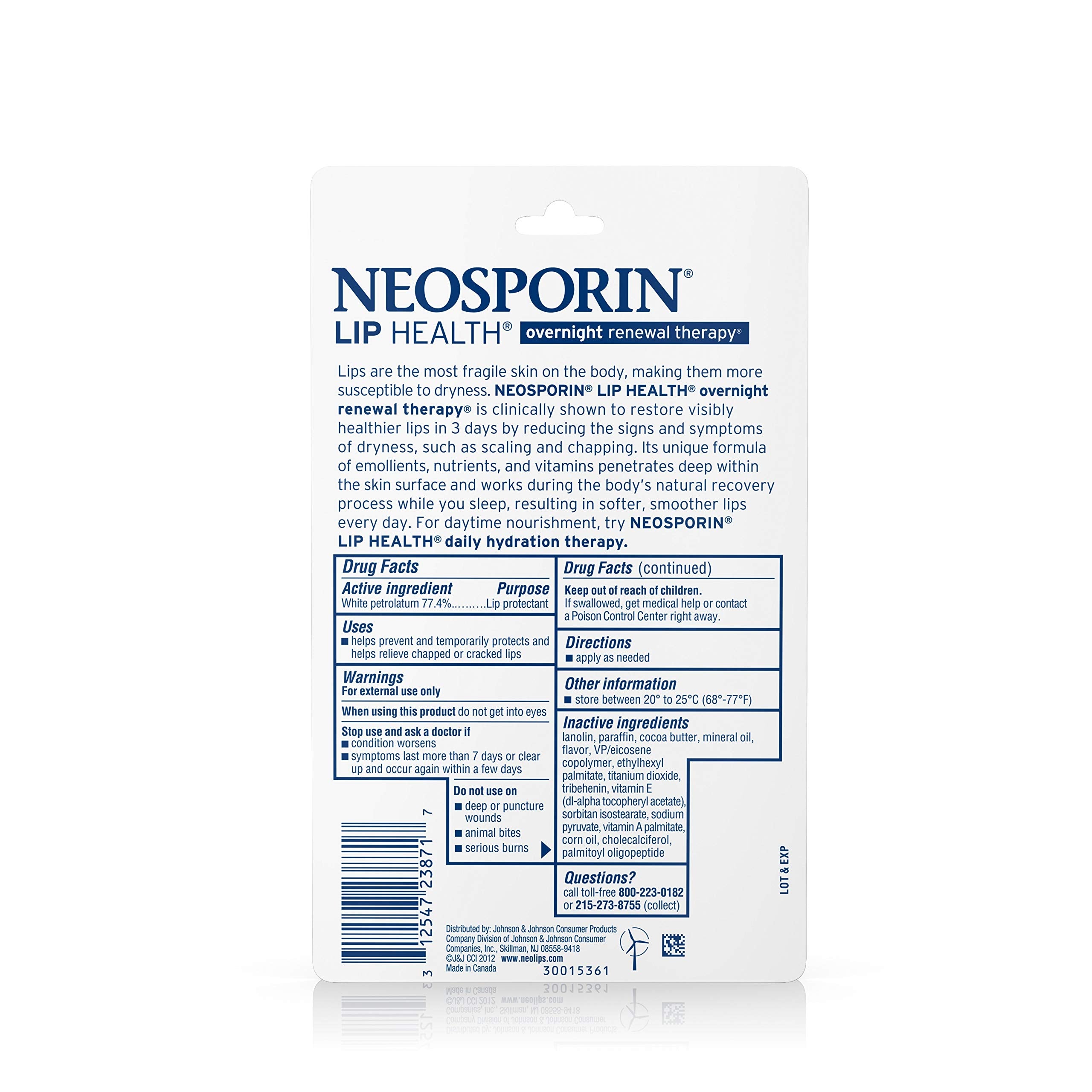 Neosporin open tube revealing smooth ointment texture for deep hydration