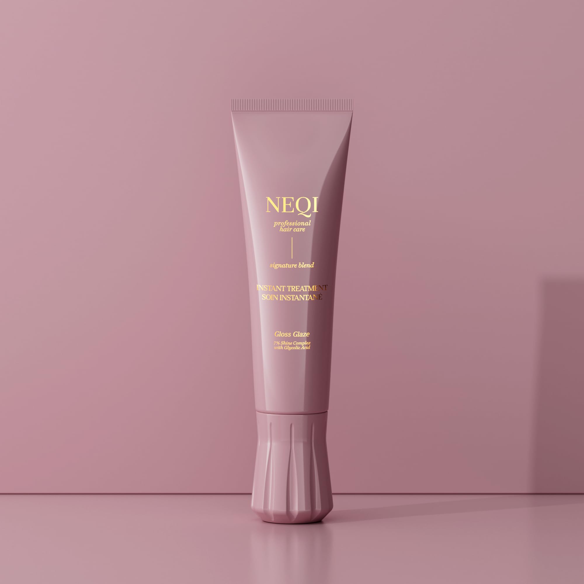 neqi 3-minute application timer demonstrating quick salon-style results