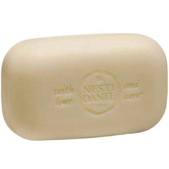 Nesti Dante lather closeup on hand showing creamy foam and nourishing olive-oil benefit