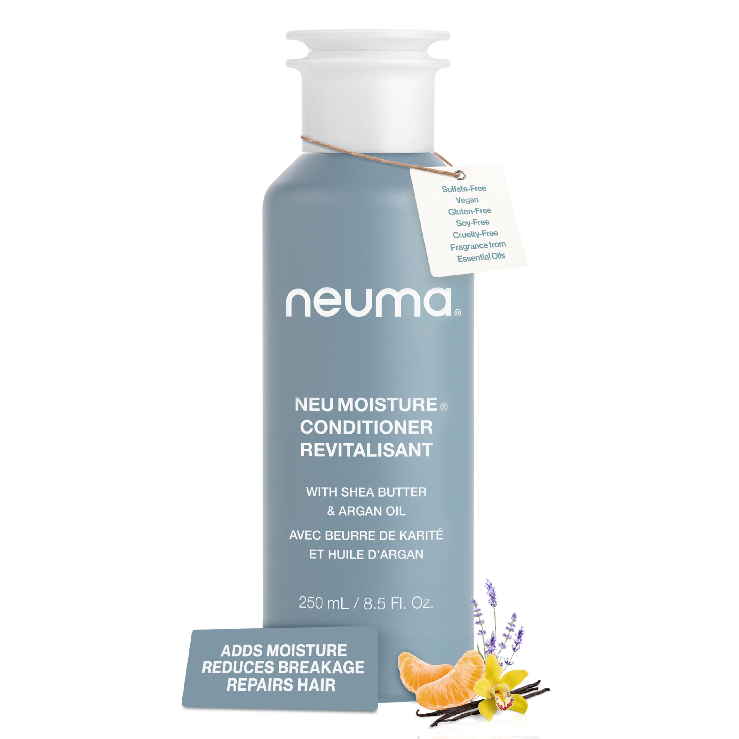 NEUMA front bottle showing sleek design and hydration benefits