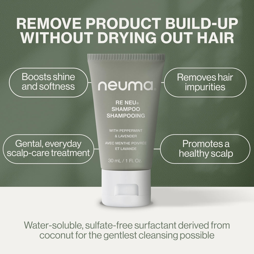 NEUMA sunflower seed oil droplet emphasizing hair protection