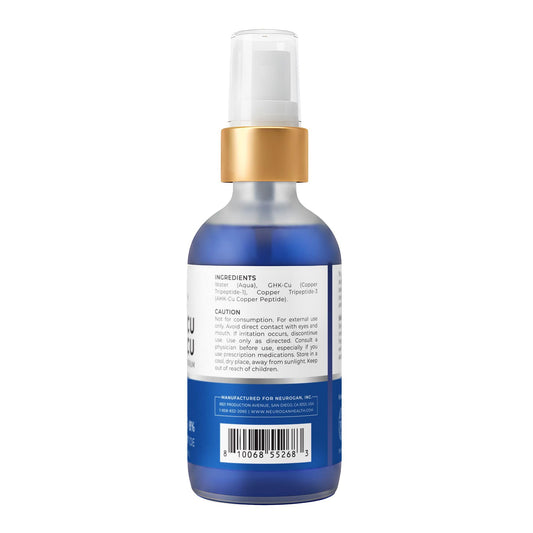 Neurogan fine mist nozzle spraying serum for even scalp coverage and simple use