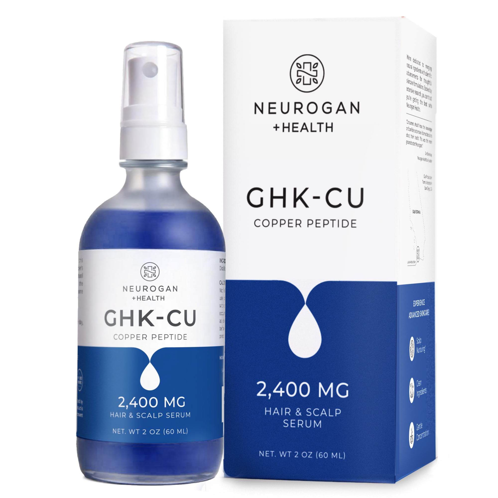 Neurogan front packaging showing clean label and bottle benefits