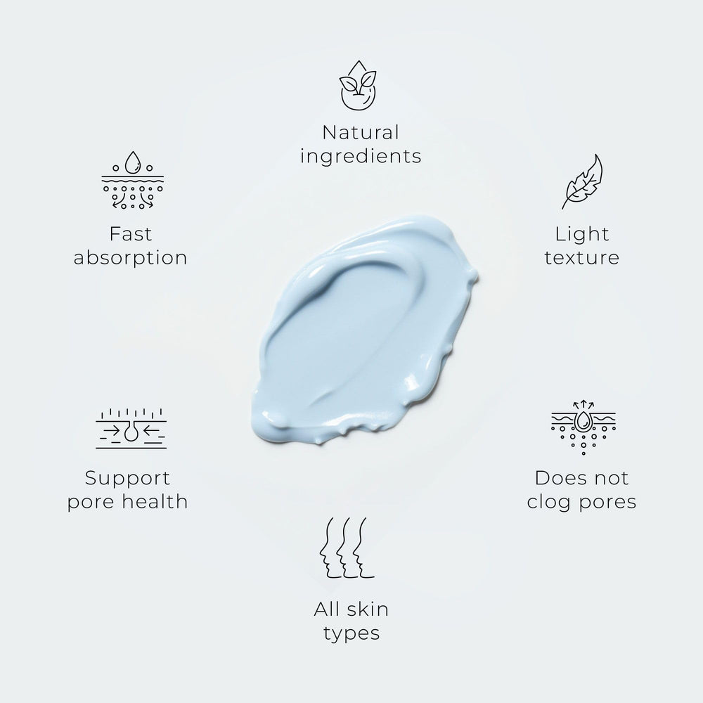 Neurogan cream on fingertips ready to apply, easy absorption for daily routine