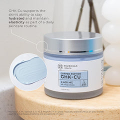 Neurogan jar on bathroom counter with towel, integrates into morning routine