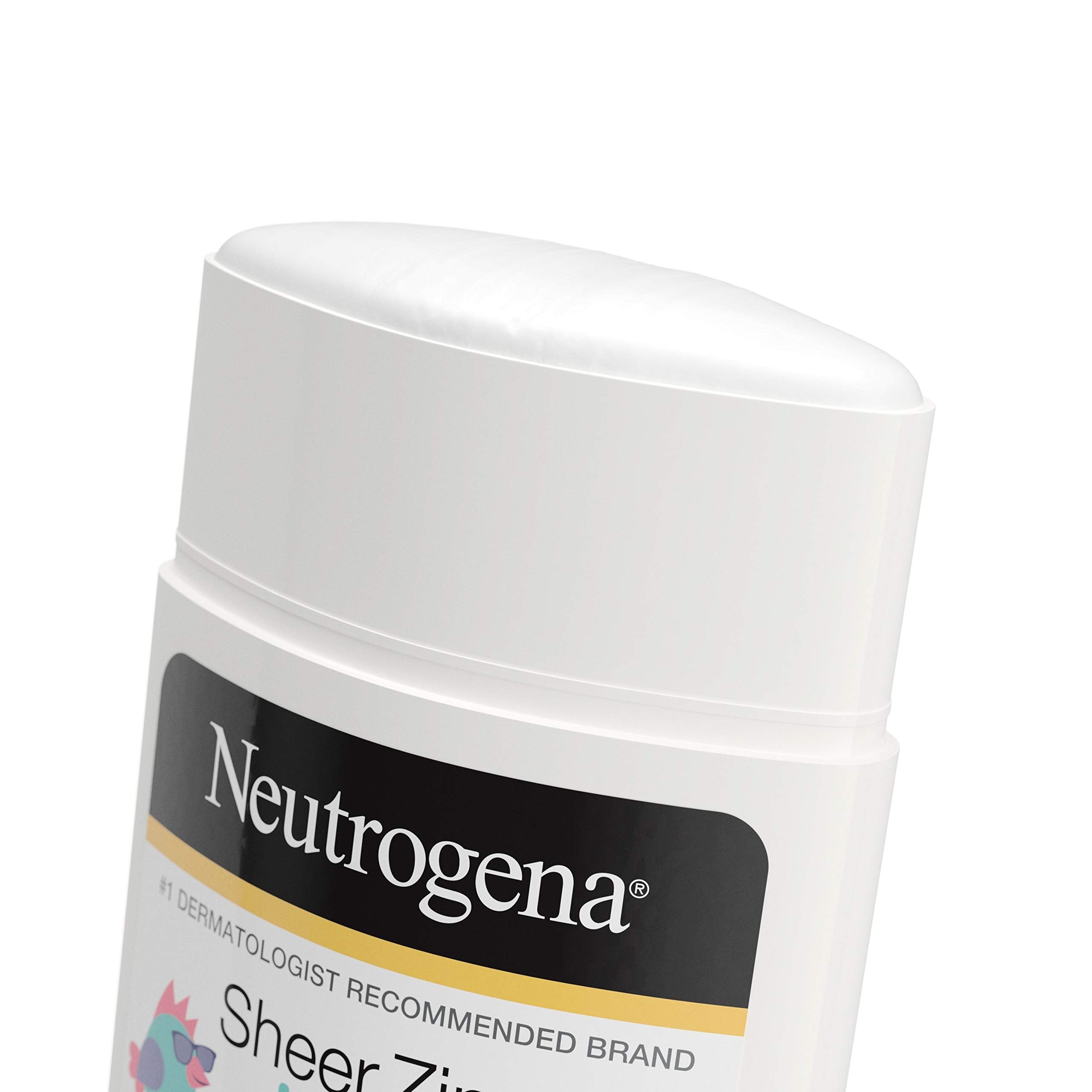 Neutrogena 1.5 oz stick next to sunglasses showing portable size advantage