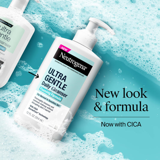 Neutrogena 16 oz label close-up highlighting fragrance-free hydrating formula