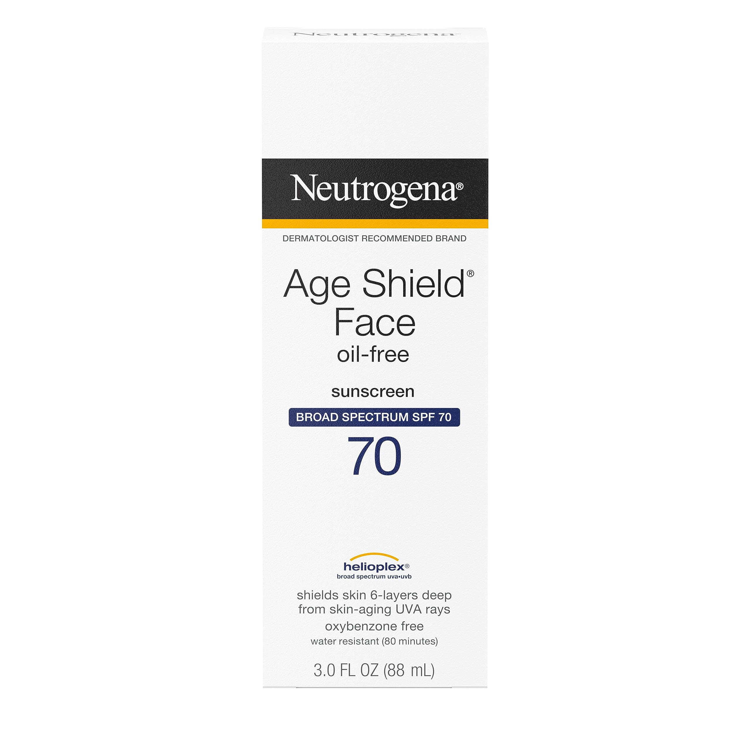Neutrogena close-up texture of oil-free lotion absorbing quickly for matte finish