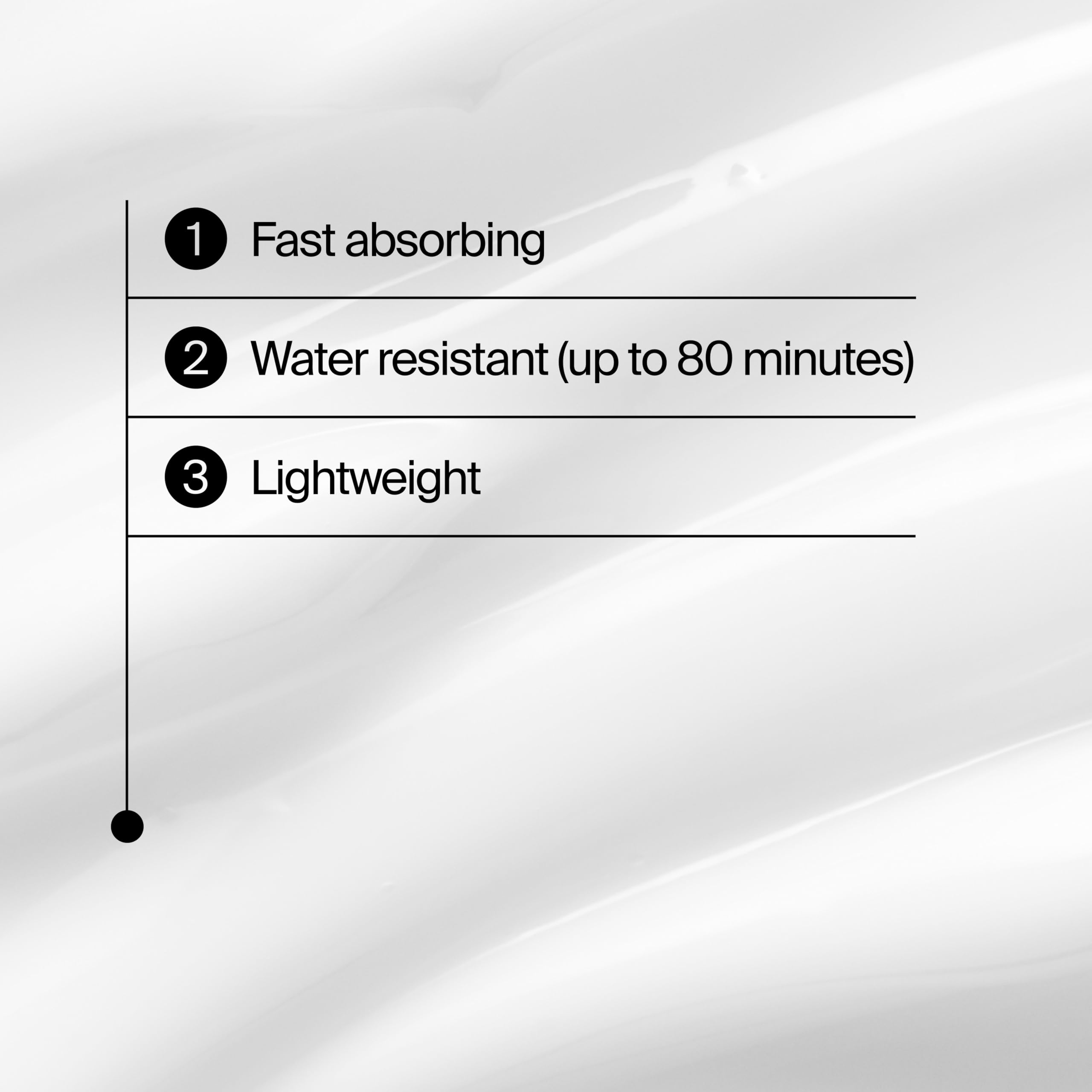 Neutrogena application on forearm demonstrating even spread and protection