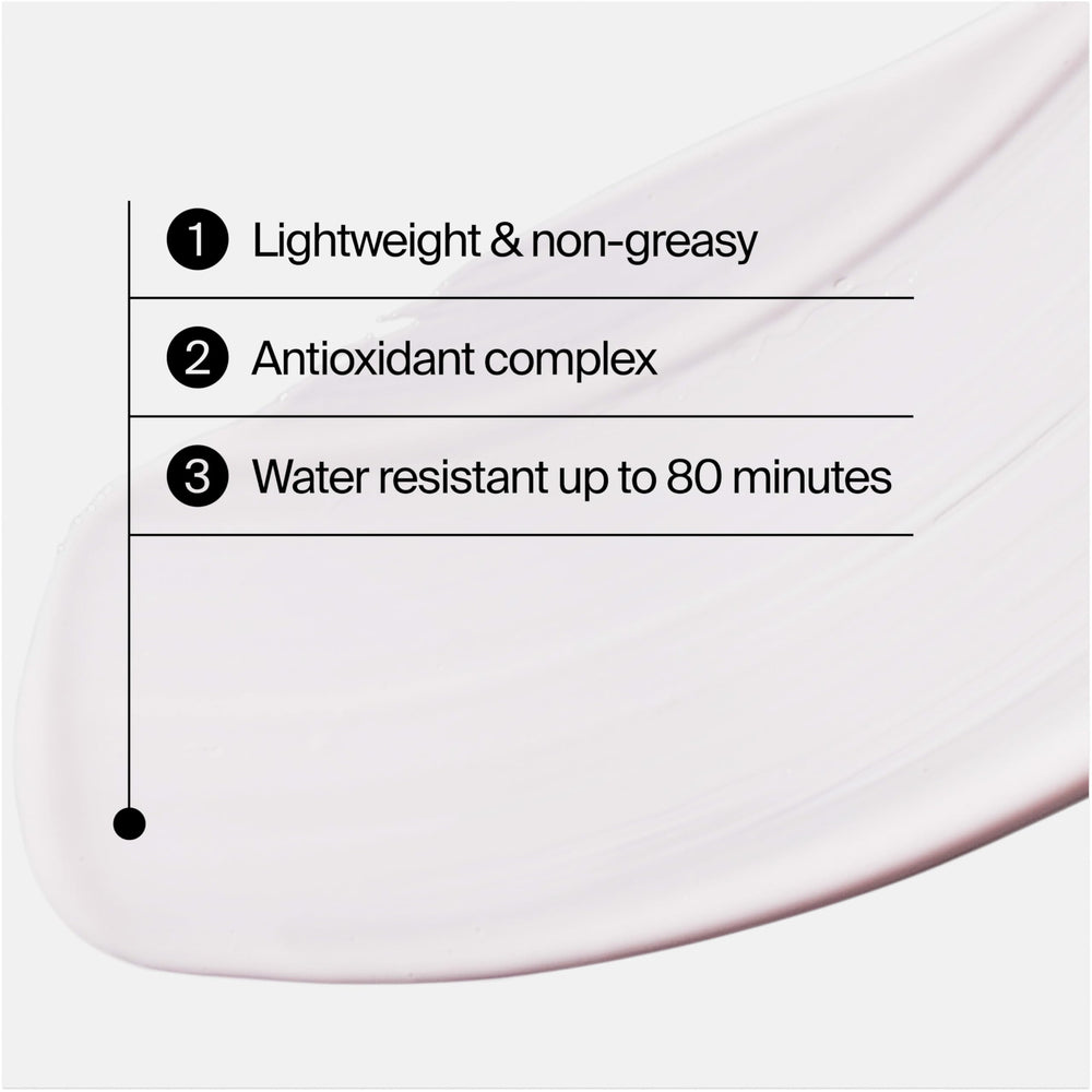 Neutrogena applied on hand demonstrating invisible finish and hydration