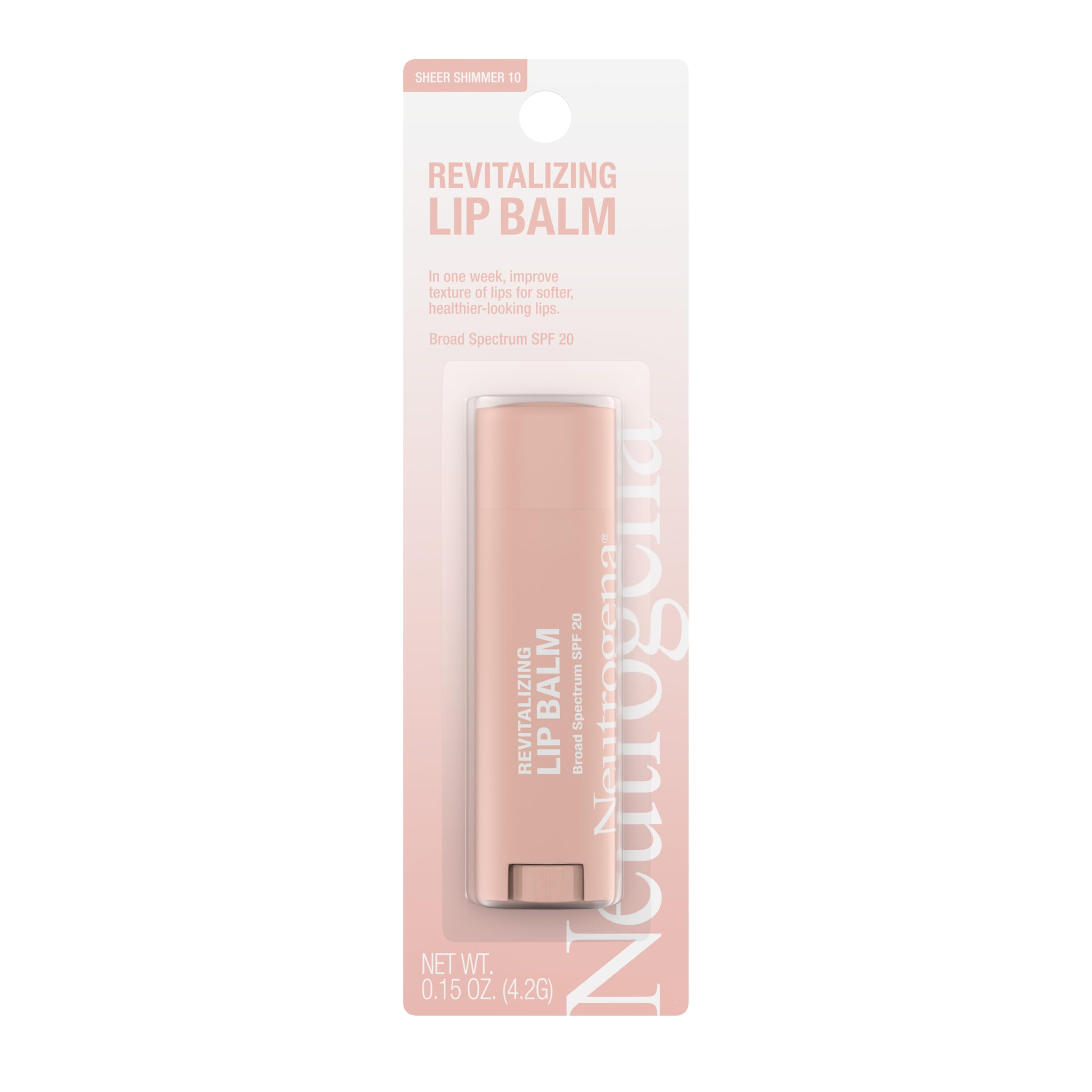 Neutrogena application on lips in natural light for hydrated, defined look